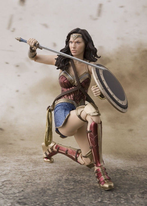 Shfiguarts Dc Comics Justice Learge Figurine Wonder Woman Bandai