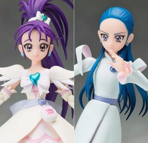 S.h.figuarts Futari Wa Pretty Cure Splash Star Cure Egret & Kaoru Set Bandai - Japan Figure