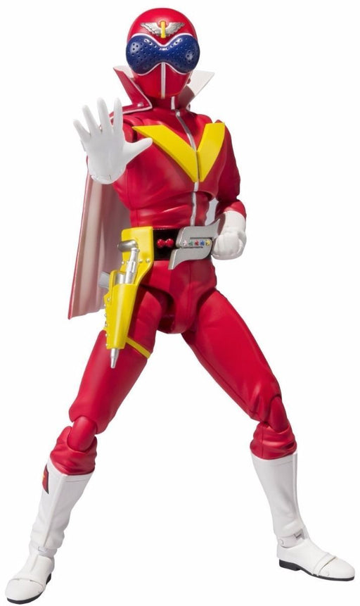 S.h.figuarts Himitsu Sentai Goranger Aka Ranger Action Figure Bandai - Japan Figure