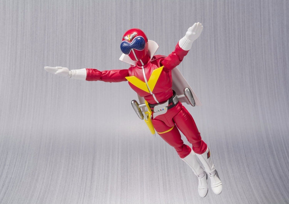 Shfiguarts Himitsu Sentai Goranger Aka Ranger Action Figure Bandai
