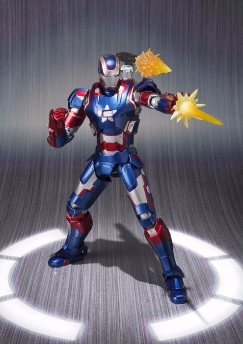S.h.figuarts Iron Man Iron Patriot Action Figure Bandai Tamashii Nations