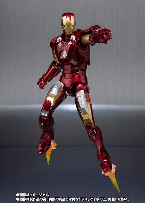 S.h.figuarts Marvel Avengers Iron Man Mark 7 Action Figure Bandai