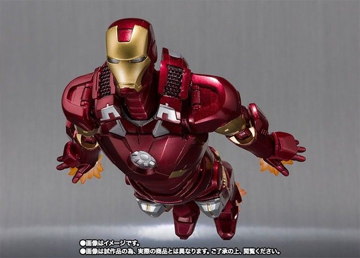 Shfiguarts Marvel Avengers Iron Man Mark 7 Action Figure Bandai
