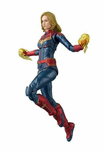 S.h.figuarts Marvel Universe Captain Marvel Action Figure Bandai - Japan Figure