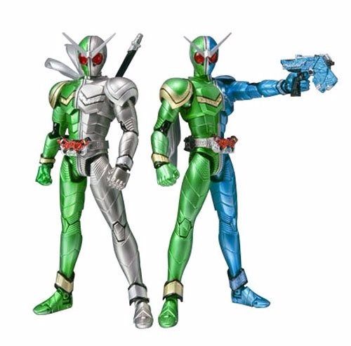 S.h.figuarts Masked Kamen Rider W Double Cyclone Trigger & Metal Bandai Japan - Japan Figure