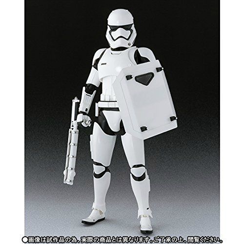 S.h.figuarts Star Wars First Order Stormtrooper Sheild & Baton Set Figure Bandai - Japan Figure