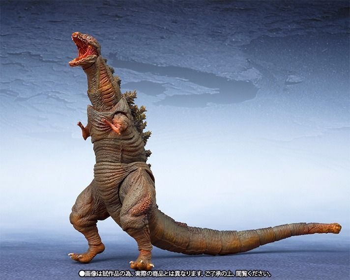 Shmonsterarts Godzilla 2016 The Second Form &amp; Third Form Set Figure Bandai