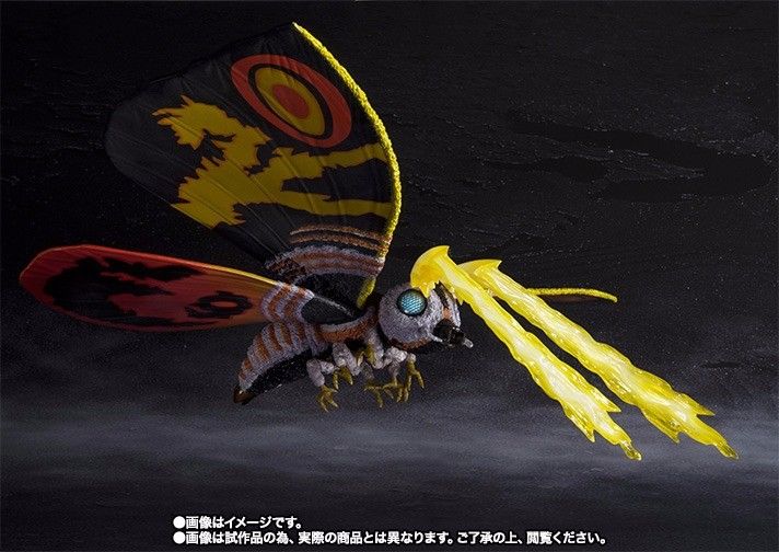 S.h.monsterarts Godzilla Vs Mothra Adult & Larva Special Color Figure Bandai