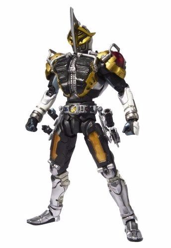 Sic Limited Masked Kamen Rider Den-o Rod Form &amp; Ax Form Action Figure Bandai
