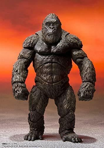 Sh Monster Arts de Godzilla Vs. Figurine Kong 2021 145mm Bandai