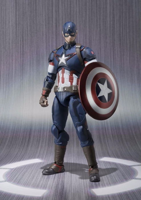 S.h.figuarts Avengers Age Of Ultron Captain America Action Figure Bandai Japan