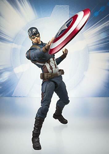 S.h.figuarts Avengers Endgame Captain America Action Figure Bandai