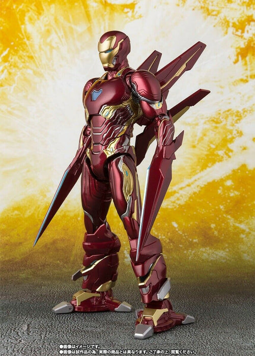 Shfiguarts Avengers Infinity War Iron Man Mark 50 Nano-Waffenset Bandai