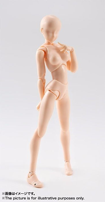 Shfiguarts Body Chan Female Dx Set Couleur Orange Pâle Ver Figure Bandai