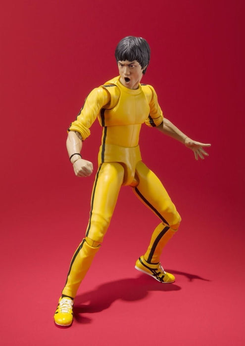 S.h.figuarts Bruce Lee Yellow Track Suit Ver Action Figure F/s