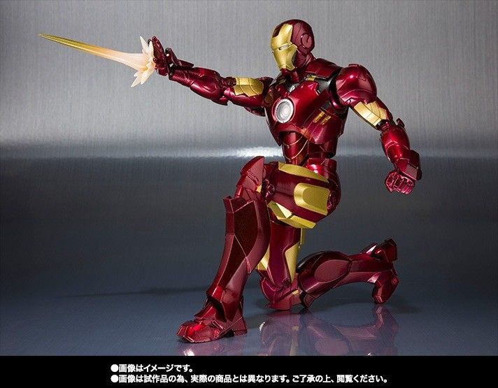 S.h.figuarts Iron Man Mark 4 Mk-4 Iv Action Figure Bandai