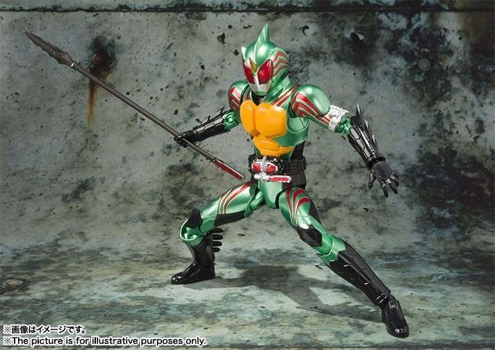 Shfiguarts Masked Kamen Rider Amazons Figurine Amazon Omega Bandai Japon