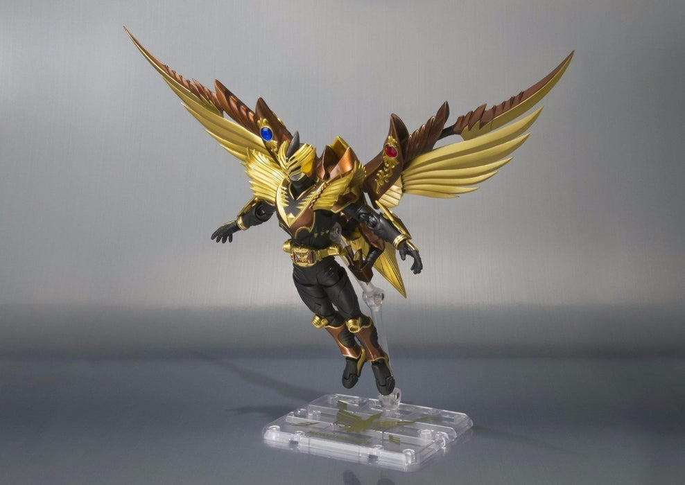 Shfiguarts Masked Kamen Rider Ryuki Odin &amp; Gold Phoenix Action Figure Bandai
