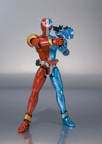 Shfiguarts Masked Kamen Rider W Heat Joker &amp; Heat Trigger Figure Bandai