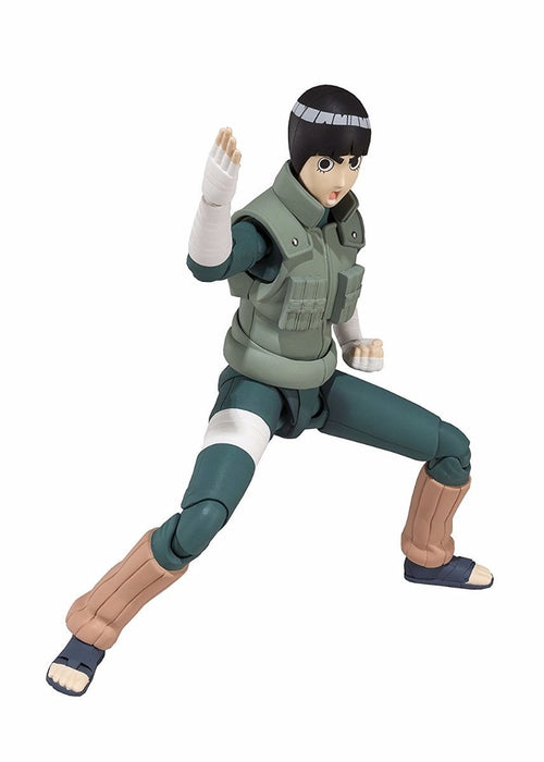 S.h.figuarts Naruto Shippuden Rock Lee Action Figure Bandai F/s