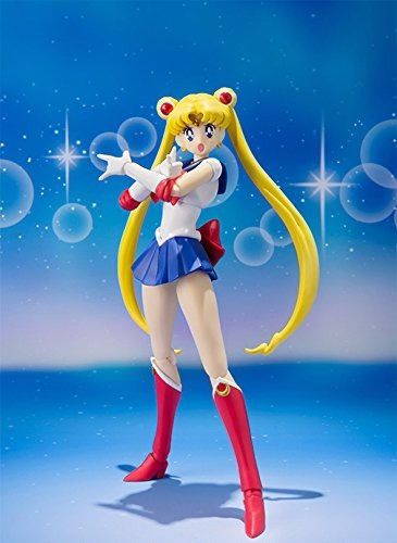 S.h.figuarts Sailor Moon Original Anime Color Figure Bandai Tamashii Nation