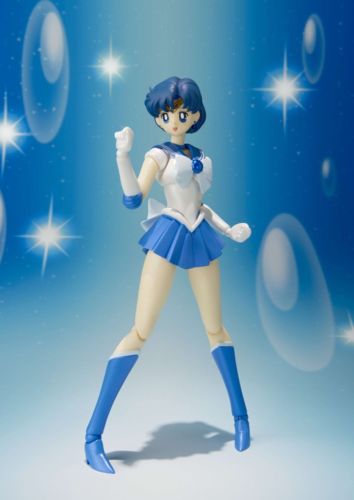 S.h.figuarts Sailor Moon Sailor Mercury Action Figure Bandai Tamashii Nations