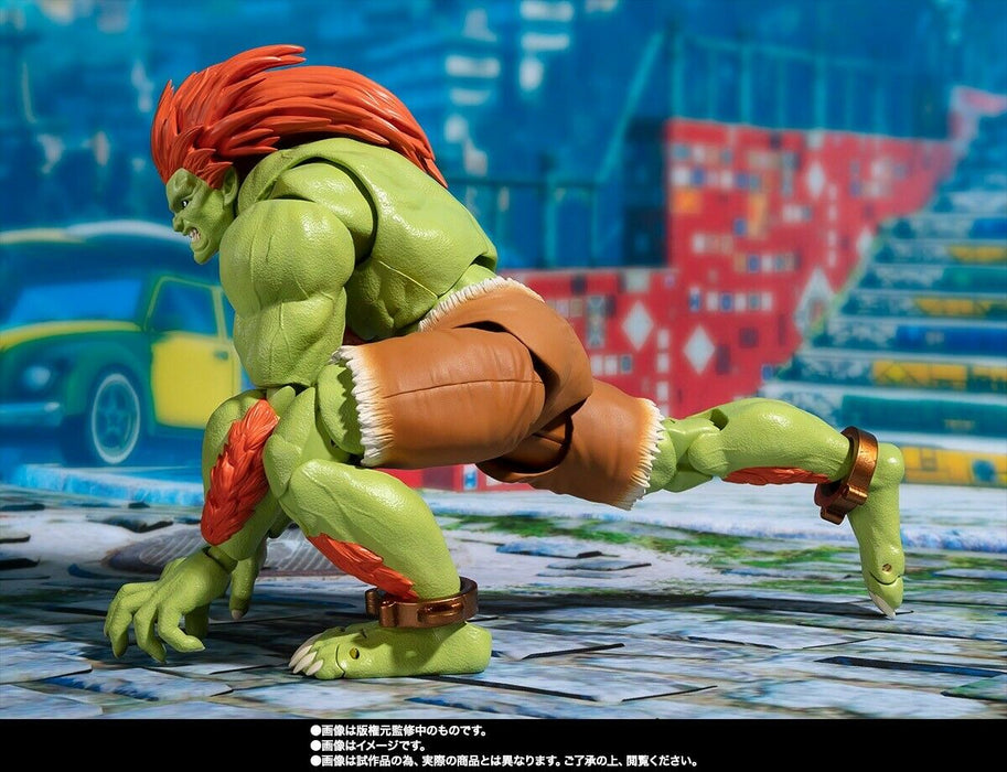 Bandai S.H.Figuarts Street Fighter Blanka Figure (green)