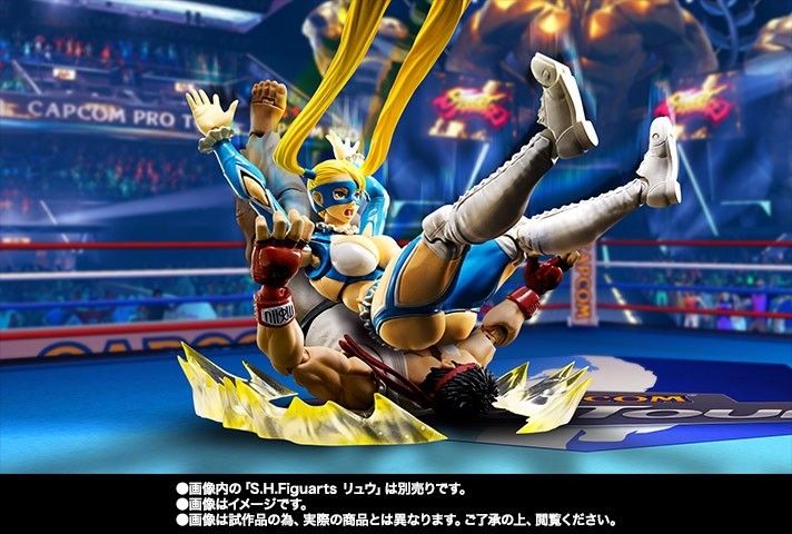 Shfiguarts Street Fighter V Rainbow Mika Action Figure Bandai