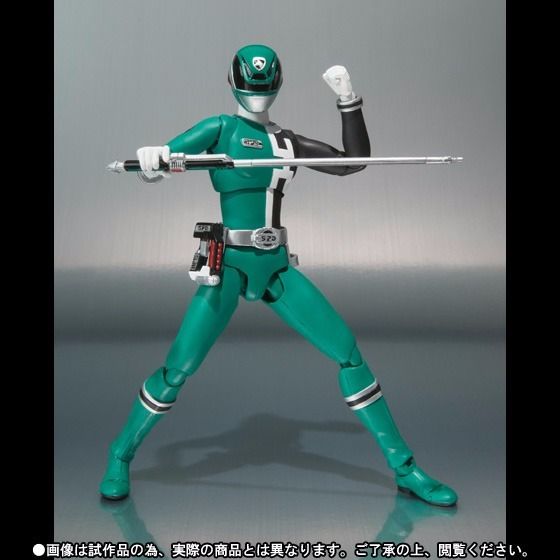 S.h.figuarts Tokusou Sentai Dekaranger Deka Green Action Figure Bandai Japan