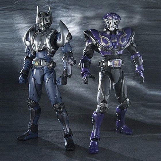 Vol. 24 figurines Kamen Rider Knight &amp; Ouja masquées Bandai