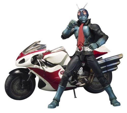 S.i.c. Vol. 46 Masked Kamen Rider The First Rider 1 & Cyclone Set Figure  Bandai