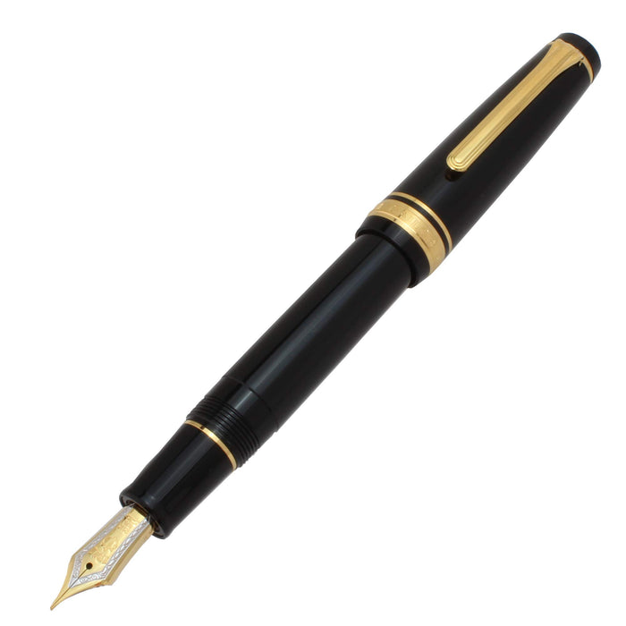 SAILOR Professional Gear Gold Fountain Pen Black Mf 11-2036-320