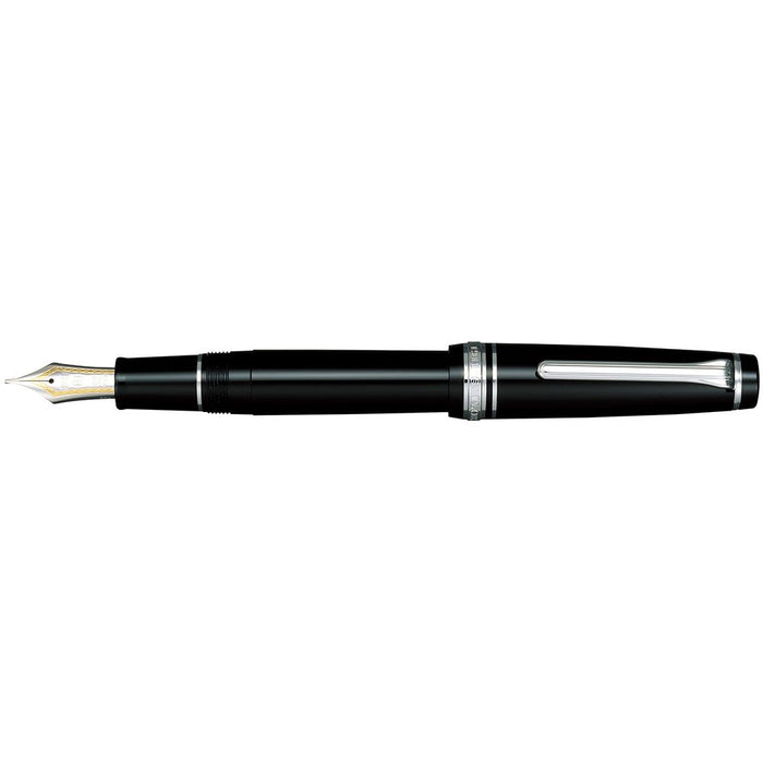 SAILOR - Professional Gear Silver Fountain Pen Black Z 11-2037-720