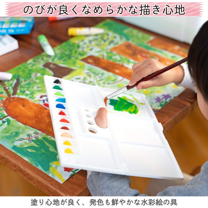 Sakura Crepas Japan Paint Matte Watercolor 24 Color Tube Set Mw24Pe