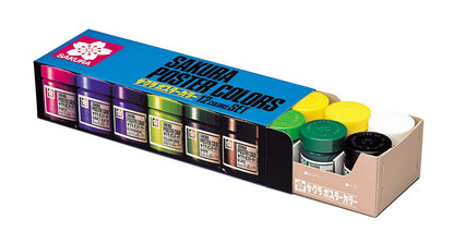 Sakura Crepas Japan Paint Poster Color 30Ml 12 Color Set Pw12 Set- Japan Figure Store - #1 Bring To You The Best Japanese Goods