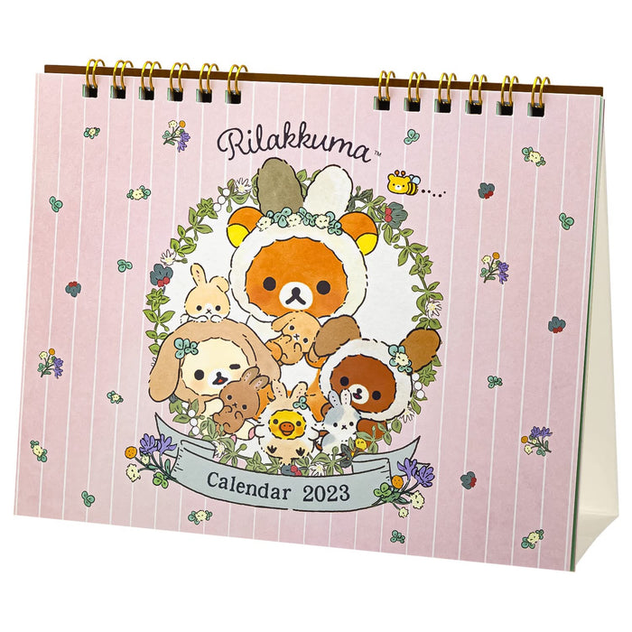 San-X Rilakkuma Calendar Tabletop CD37201 2023