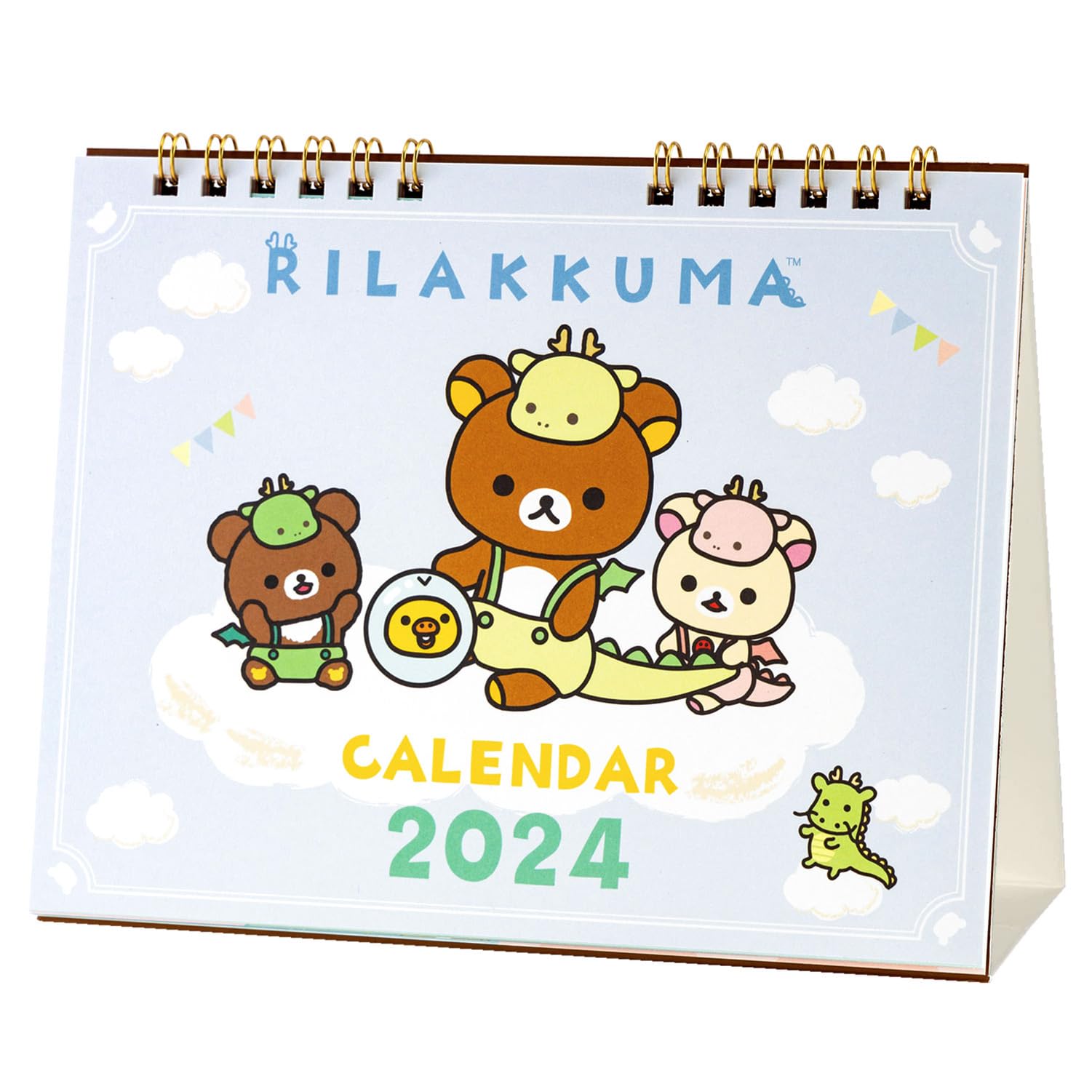 SanX Rilakkuma Calendar Tabletop CD38201 2024