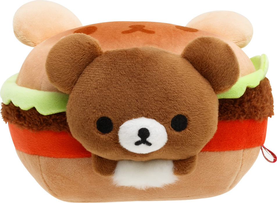 San-X Collect Stuffed Hamburger (Chairoikoguma) Mf90701