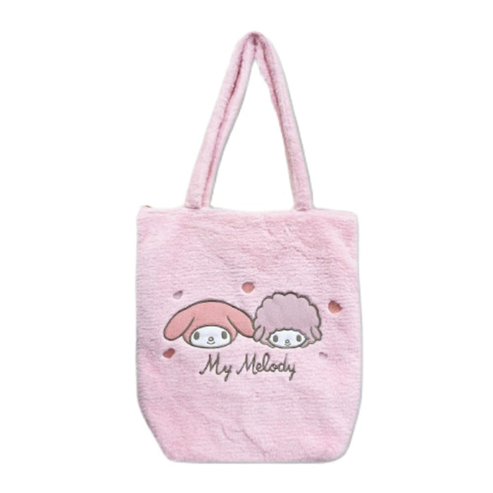 San-X My Melody Fluffy Tote Bag 34201264