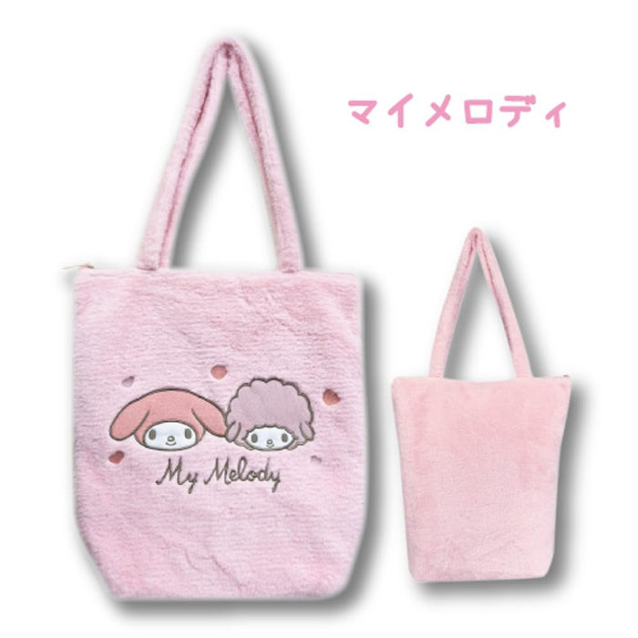 San-X My Melody Fluffy Tote Bag 34201264