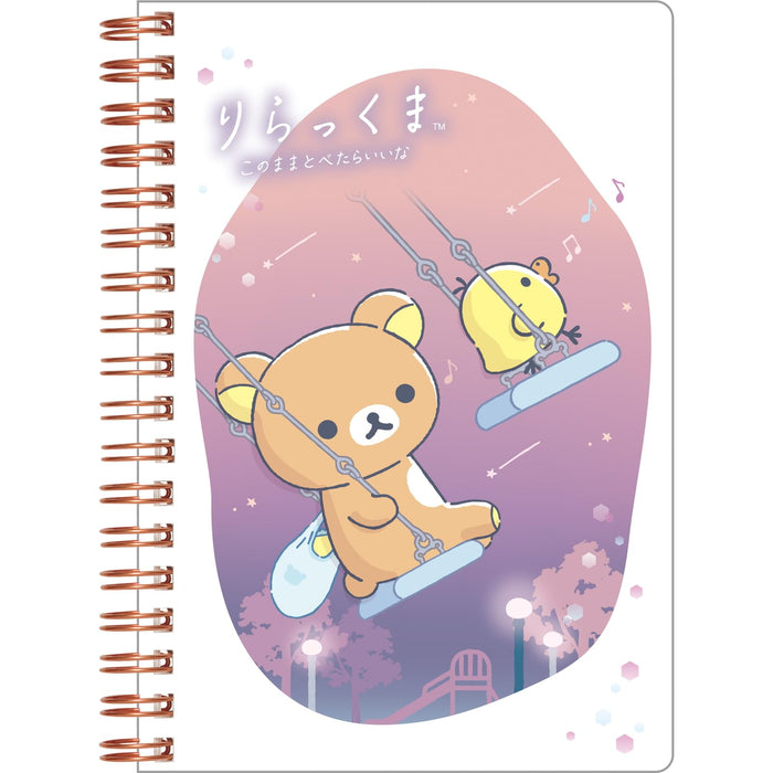 San-X Rilakkuma B6 Spiral Notebook for Note-Taking NY37401