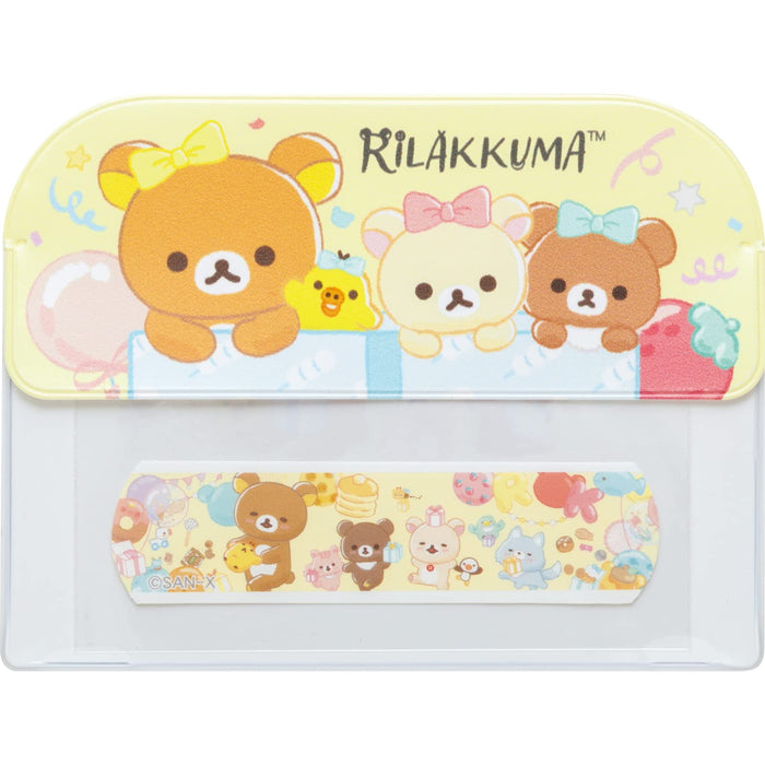 San-X Rilakkuma, süßes Charakter-Mix-Van-Spielzeug im Aufbewahrungskoffer, CB33801