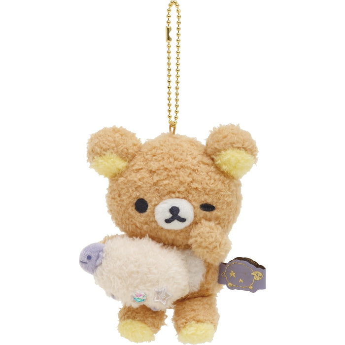 San-X Rilakkuma Hanging Stuffed Toy Lila MO14301 – Soft Plush Plaything