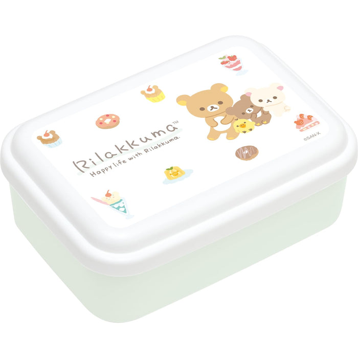 San-X Rilakkuma Fluffy Lunch Box Set - Compact and Stackable