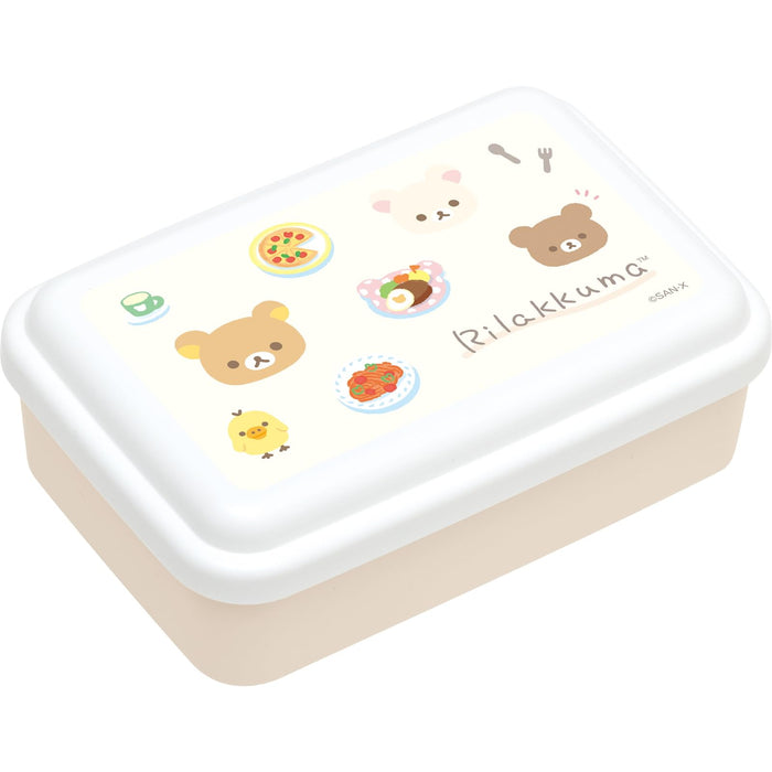 San-X Rilakkuma Fluffy Lunch Box Set - Compact and Stackable