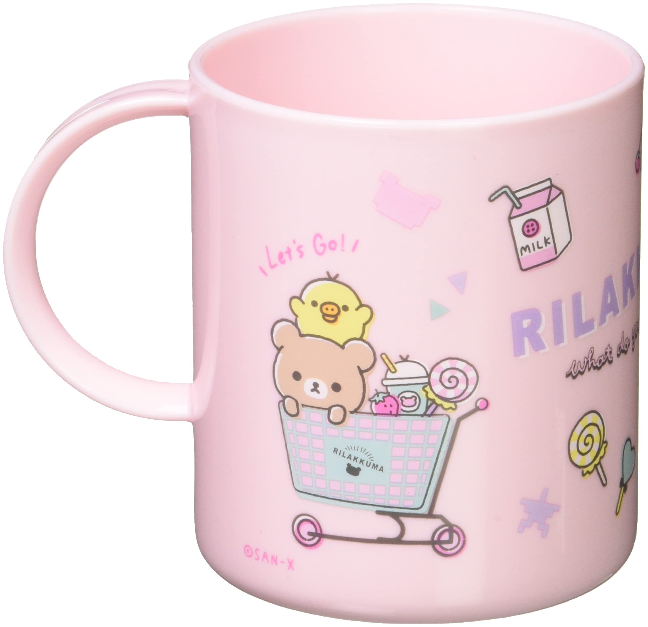 San-X Rilakkuma Durable Plastic Shopping Cup Ka14401- Japan Figure Store - #1 Bring To You The Best Japanese Goods