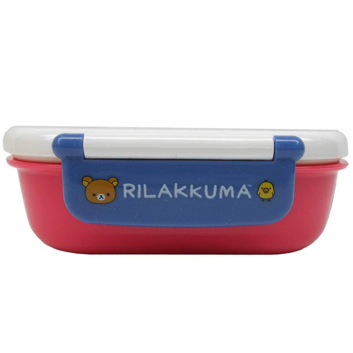 San-X White Rilakkuma Compact Lunch Box Ky71901 - Ideal for Tight Spaces