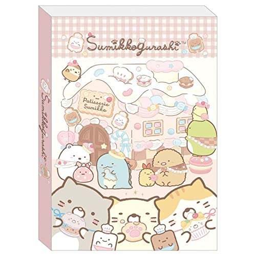 SAN-X Sumikko Gurashi Notizblock 'Neko &amp; Sweets Shop' Mh07201