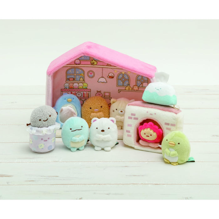San-X Sumikko Gurashi Plush Toy House Mo22501 H18xW12xD7cm