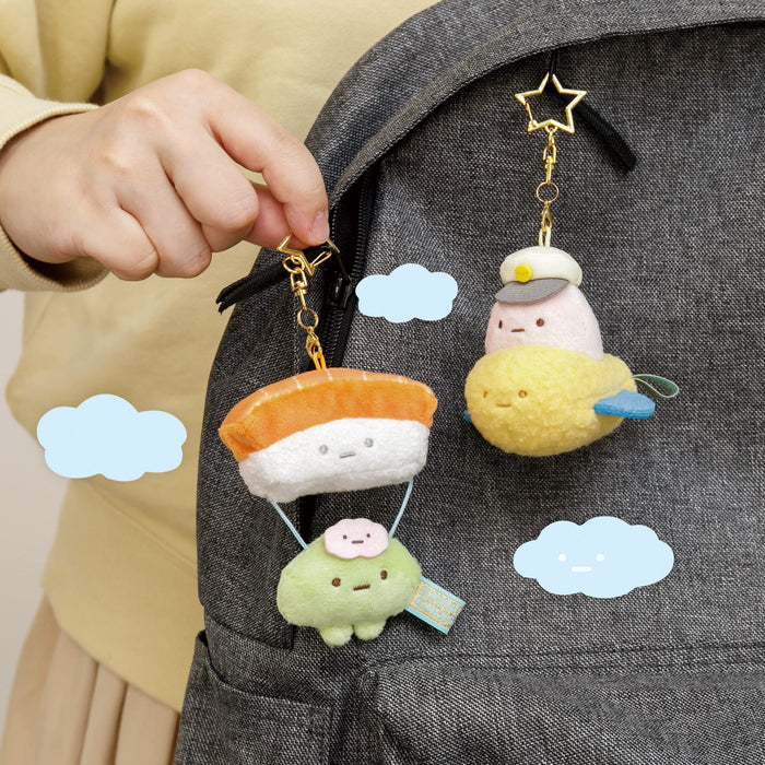 San-X Sumikkogurashi Hanging Stuffed Toy Shrimp Souvenir Food Kingdom